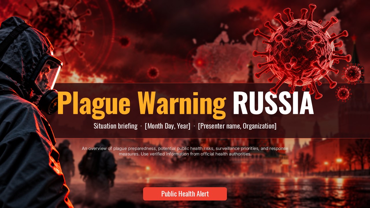 Plague Warning Russia Template - alert summary dashboard