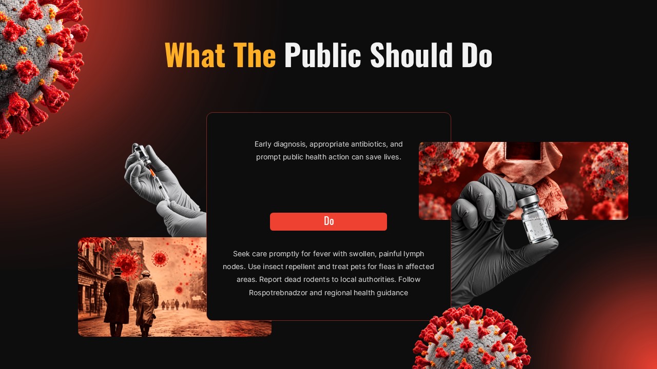 Plague Warning Russia - stay informed contact info slide