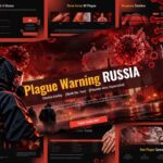 Plague Warning Russia Template - cover slide