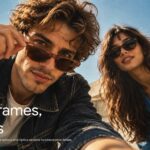Ray-Ban Meta Gen 3 Frames Lineup Template - Wayfarer product profile with model photo and spec sections