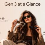 Ray-Ban Meta Gen 3 Specs Overview Template - generation comparison table with Gen 2 vs Gen 3 side-by-side data