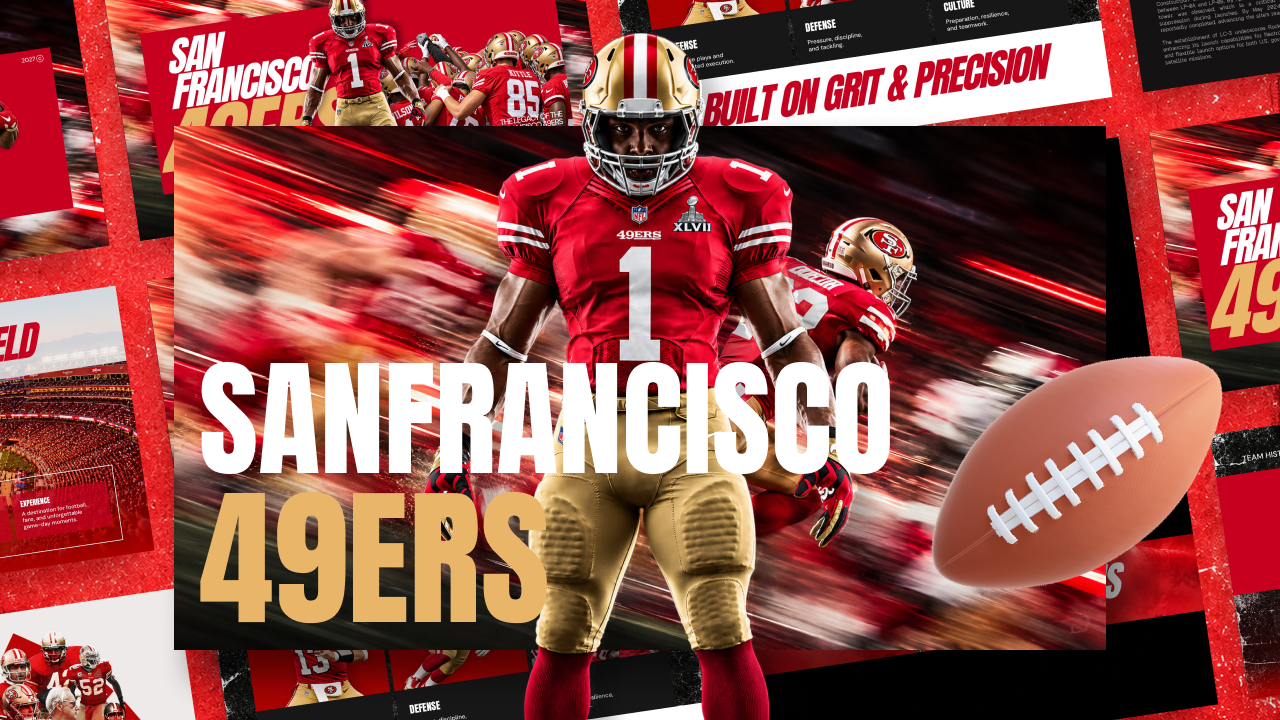 San Francisco 49ers PowerPoint & Google Slides Template preview