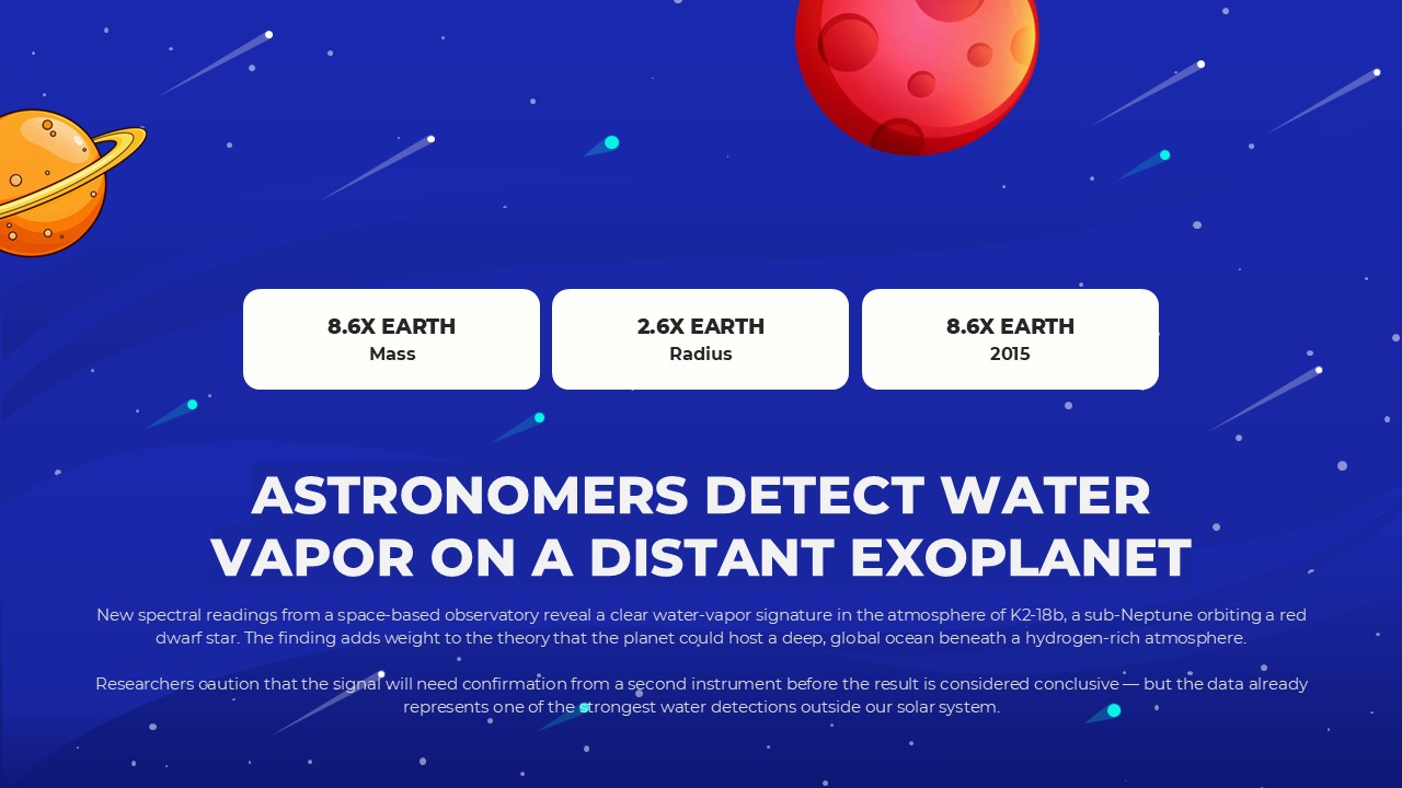 ScienceDaily Template - By the numbers hero stat slide