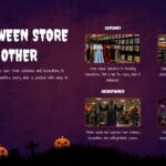 Spirit Halloween Template - Five costume archetypes category slide