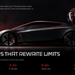 Tesla Roadster Template - Technical specs slide listing 200 kWh battery, tri-motor AWD, and SpaceX option package