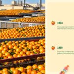 Tropicana Premium Drinks Template - Tropical lemonade bottle in jungle waterfall with 2010s milestones
