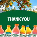 Tropicana Presentation Preview - Full deck collage around iconic green logo card on dark background